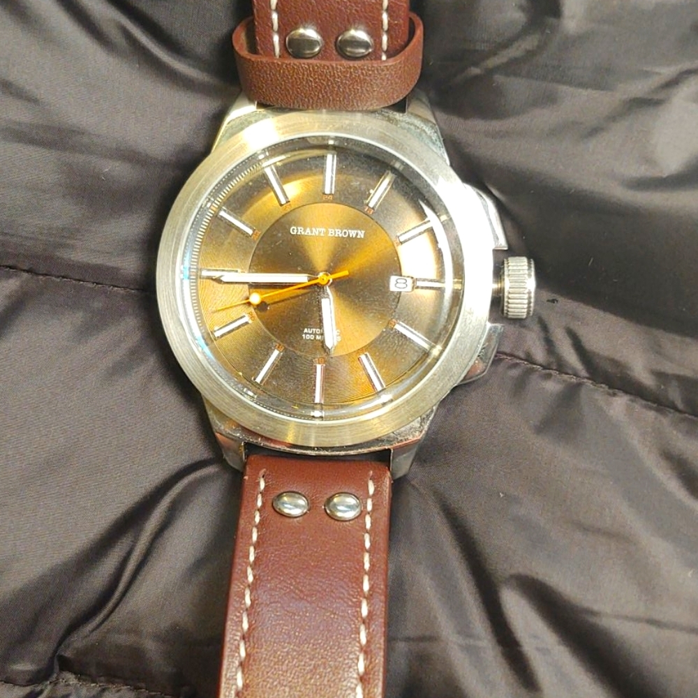 Grant Brown Automatic Watch